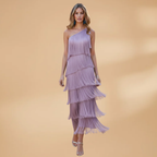 Women's Fringe Dress with Modern Italian Design