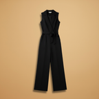 Women’s Sleeveless Jumpsuit with Slim-Fit Design for Versatile Styling