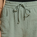 Women’s Summer Shorts with Elastic Waistband and Pockets