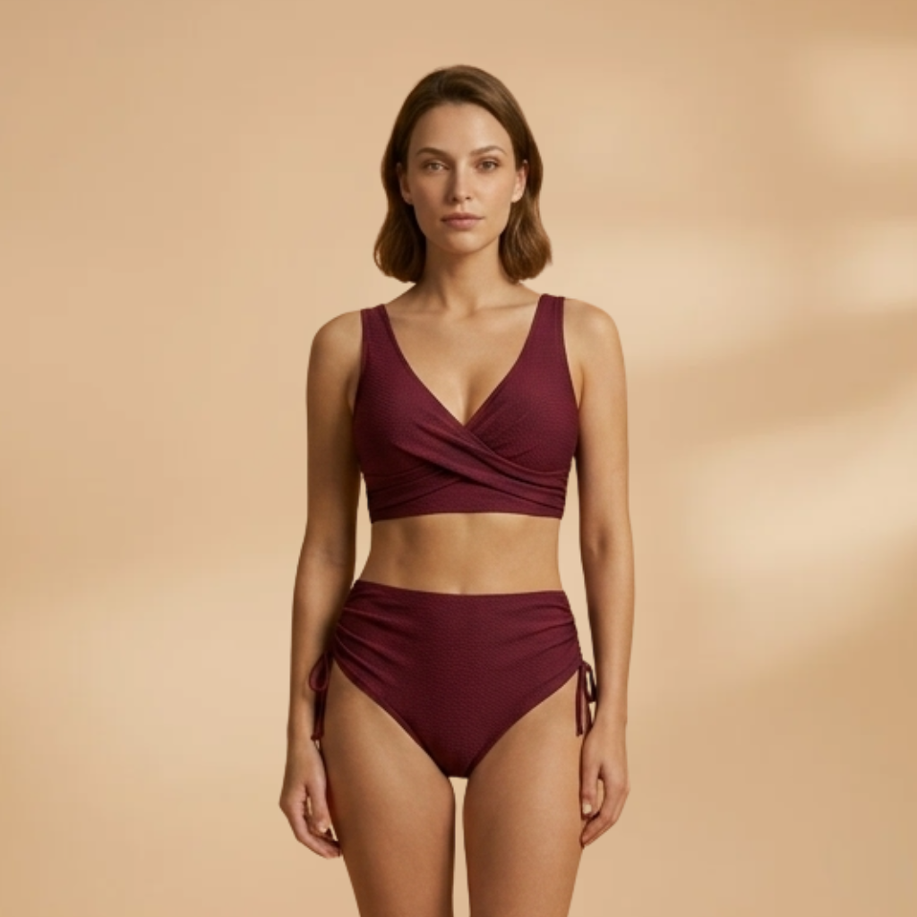 Women’s Tow-Piece Bikini Set with Trendy Design for Summer