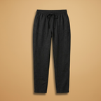 Women's Trousers with Elastic Waistband and Adjustable Drawstring