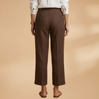 Women's Trousers with Side Pockets and Straight Legs