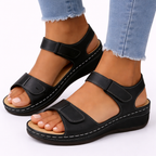 Women’s Orthopedic Walking Sandals – Wedge Heel Comfort Fit