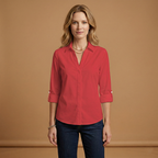 Women's Casual Button-Up Blouse for Women with versatile styling
