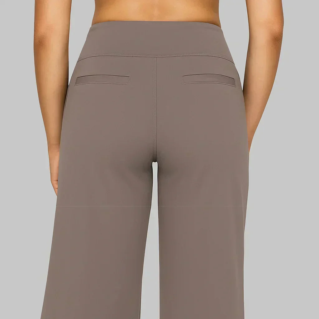 Women's Soft-Jersey Tailored Trousers
