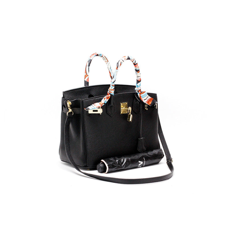 Women’s Luxury Genuine Leather Handbag Elegant Functional Everyday Carry
