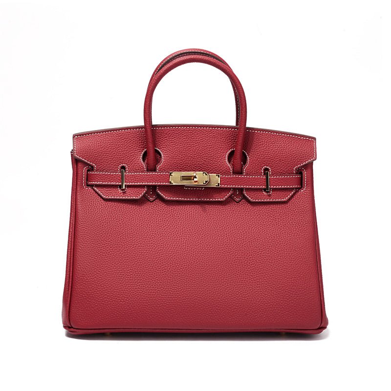 Women’s Luxury Genuine Leather Handbag Elegant Functional Everyday Carry