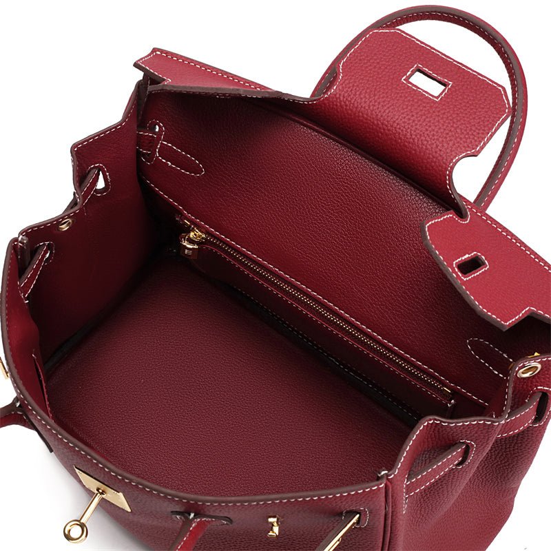 Women’s Luxury Genuine Leather Handbag Elegant Functional Everyday Carry