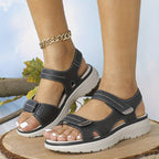 Women's Supportive Sandals with Adjustable Straps and Cushioned Sole