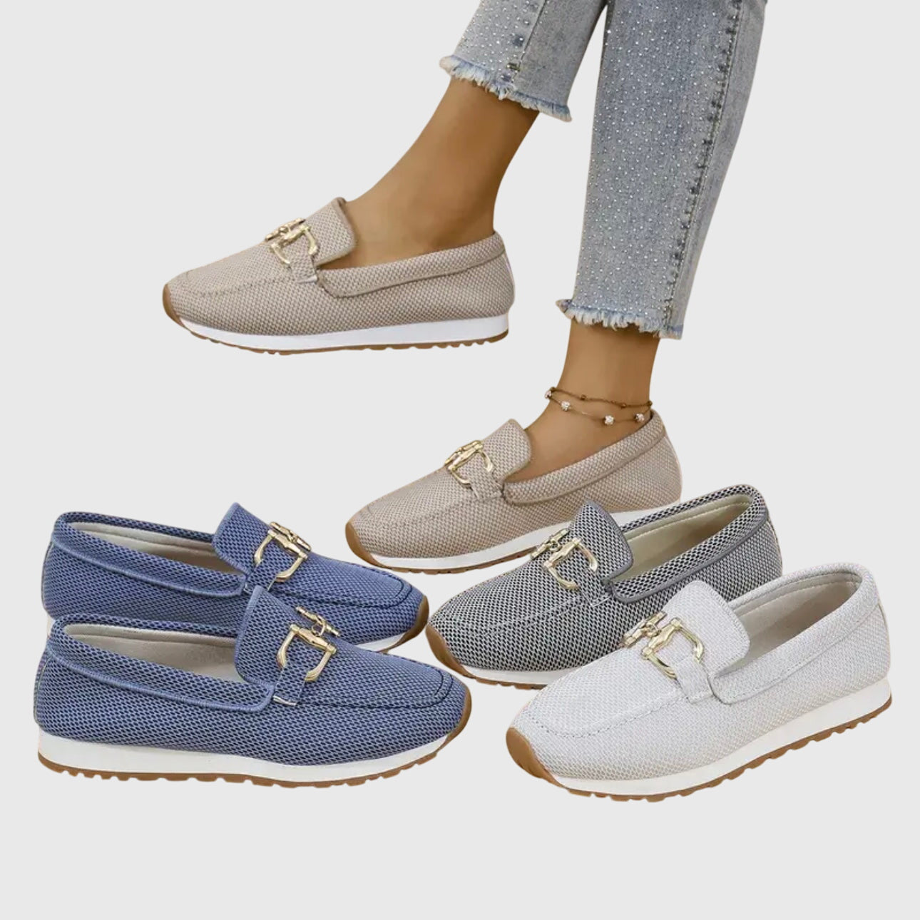 Women's Casual Loafers with Supportive Design and Easy Slip-On