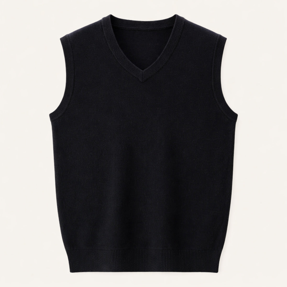 Moses | Men's Classic V Neck Knit Gilet