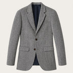 Manfred | Classic Herringbone Wool Blend Blazer