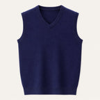 Moses | Men's Classic V Neck Knit Gilet