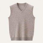 Moses | Men's Classic V Neck Knit Gilet
