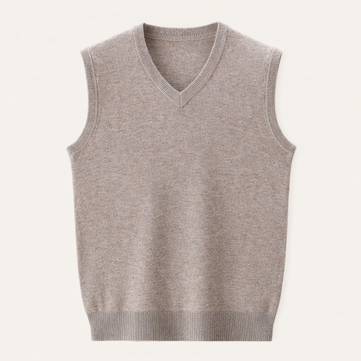 Moses | Men's Classic V Neck Knit Gilet