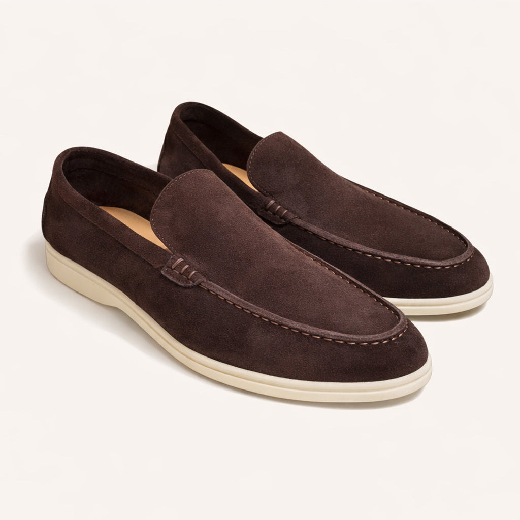 Neil | Men's Suede Loafers with Rubber Sole