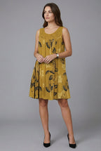 Women’s Floral Comfortable loose Knee-length Dress