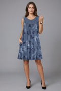 Women’s Floral Comfortable loose Knee-length Dress