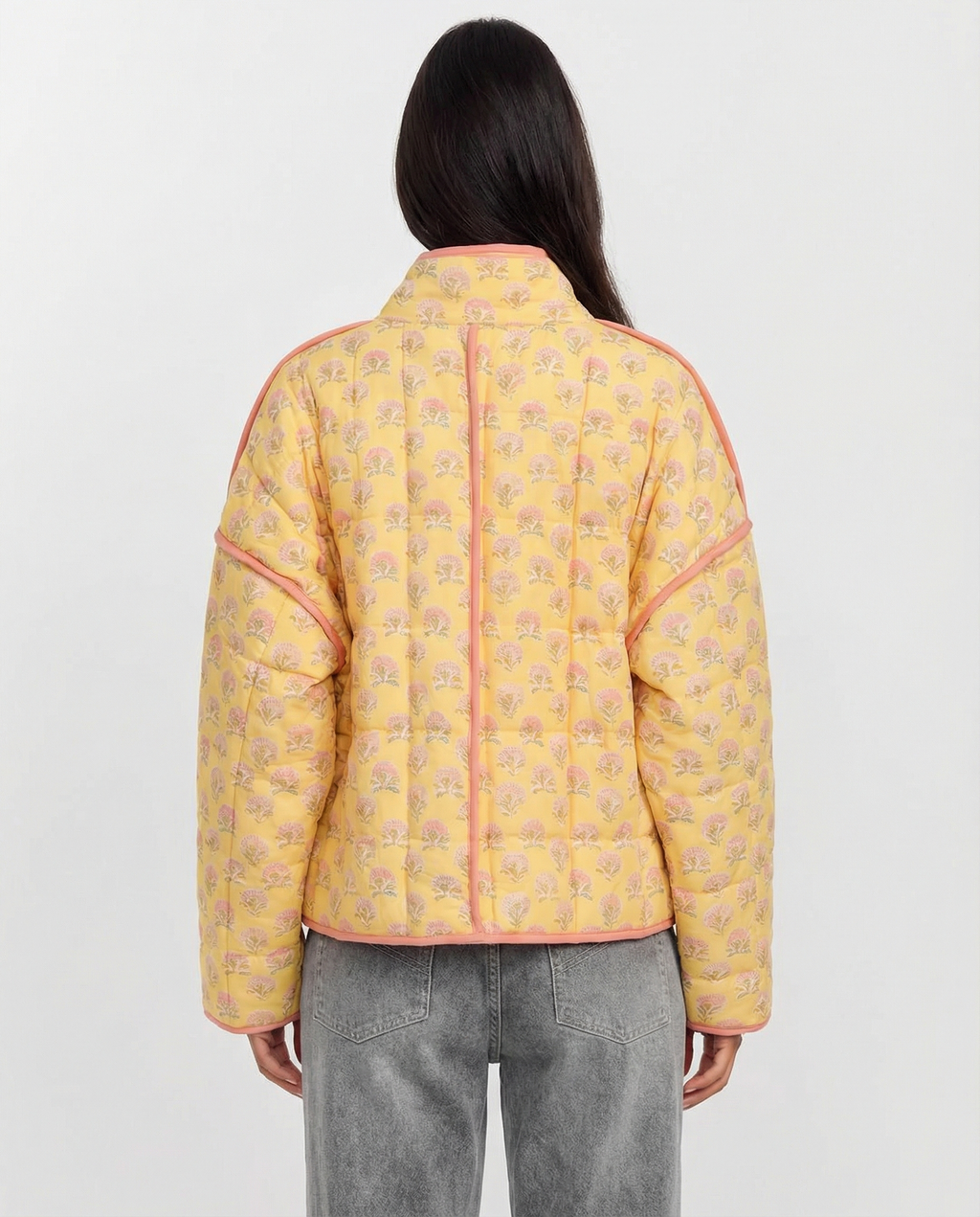 Summer | Reversible Floral Quilted Jacket