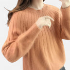 Valmonti | Women’s Knit Sweater – Soft Timeless Elegance