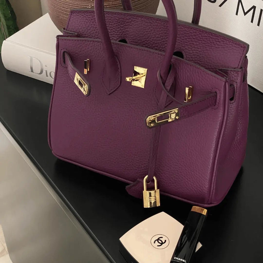 Women’s Luxury Genuine Leather Handbag Elegant Functional Everyday Carry