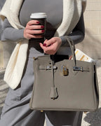 Women’s Luxury Genuine Leather Handbag Elegant Functional Everyday Carry