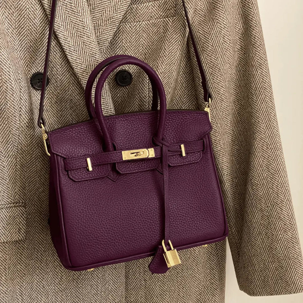 Women’s Luxury Genuine Leather Handbag Elegant Functional Everyday Carry
