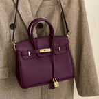 Women’s Luxury Genuine Leather Handbag Elegant Functional Everyday Carry