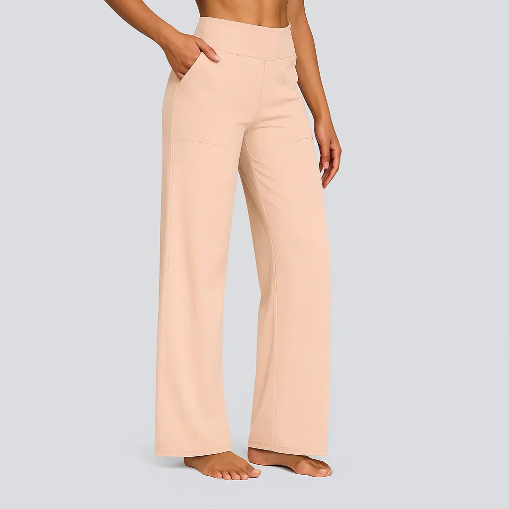 Women's Soft-Jersey Tailored Trousers