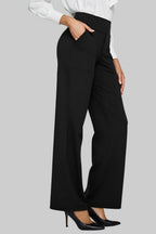 Women's Soft-Jersey Tailored Trousers