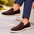 Neil | Men's Suede Loafers with Rubber Sole