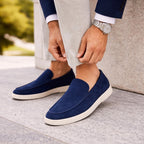 Neil | Men's Suede Loafers with Rubber Sole