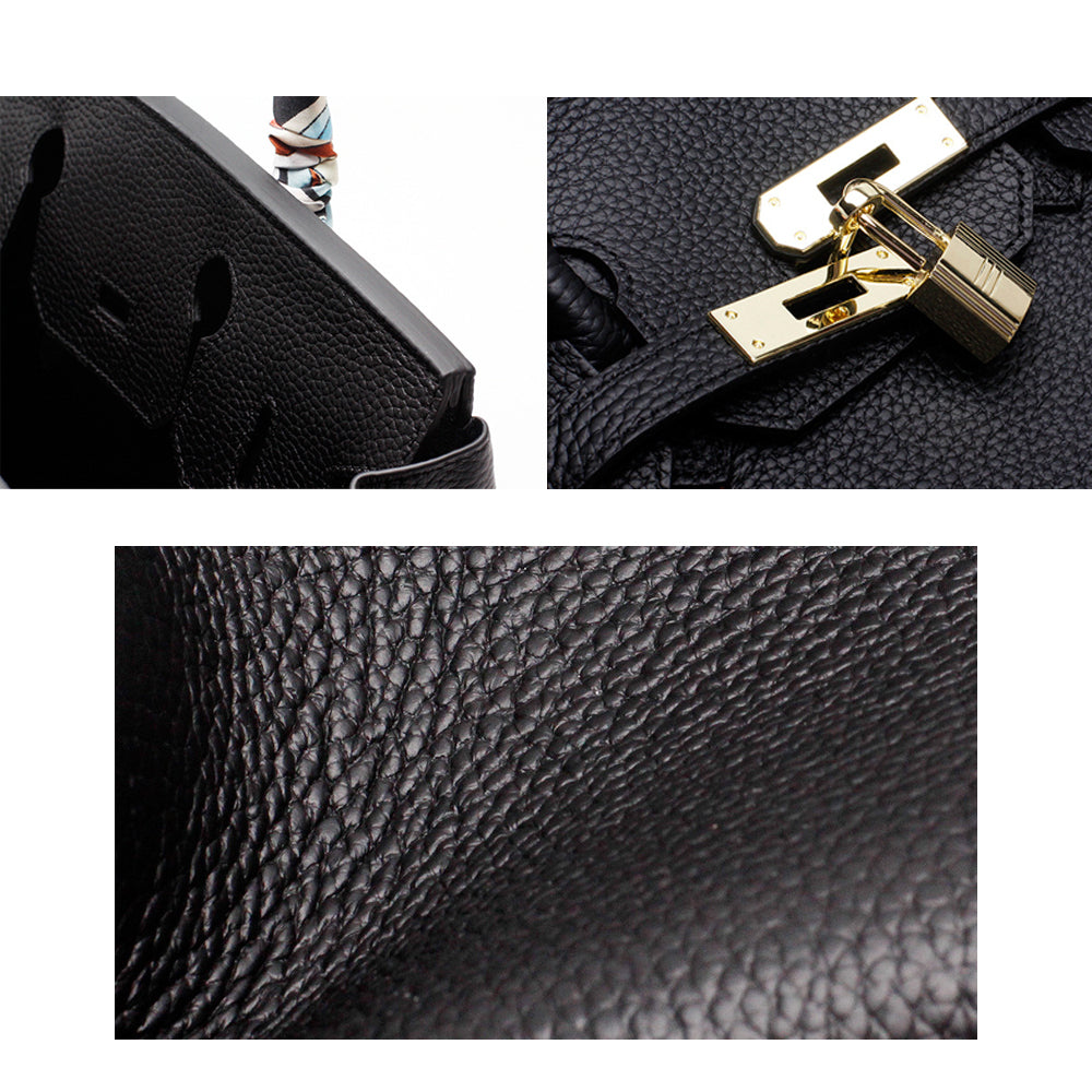 Women’s Luxury Genuine Leather Handbag Elegant Functional Everyday Carry