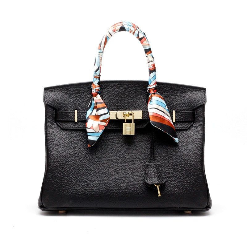 Women’s Luxury Genuine Leather Handbag Elegant Functional Everyday Carry