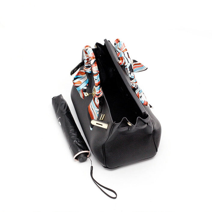 Women’s Luxury Genuine Leather Handbag Elegant Functional Everyday Carry