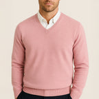 Toby | Cashmere V-Neck Knit Jumper