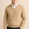 Marvin | 100% Cashmere V-Neck Jumper for Men