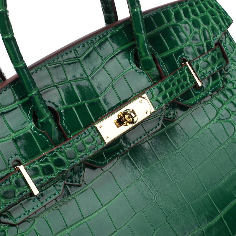 Women’s Luxury Genuine Leather Handbag Elegant Functional Everyday Carry