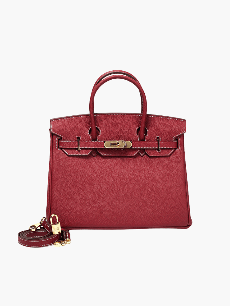 Women’s Luxury Genuine Leather Handbag Elegant Functional Everyday Carry